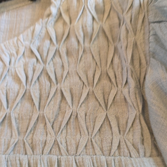 NWT Doe & Rae Large  Mint Top With Design At Bodice - Picture 4 of 7